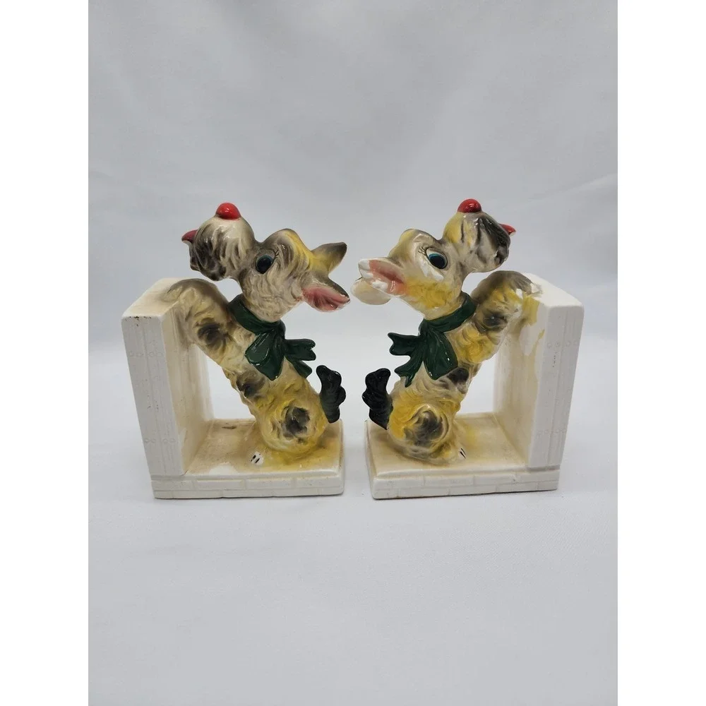 vintage scottie dog bookends